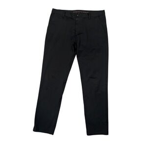 Rhone Commuter‎ Stretch Performance Pants Black Size 36 Work Travel Chino Office
